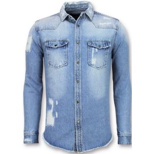 Enos Lange spijker denim