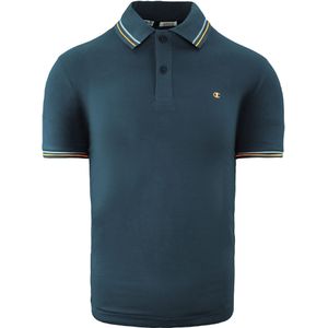 Champion - Heritage Fit - Poloshirt - Navy - Korte Mouw