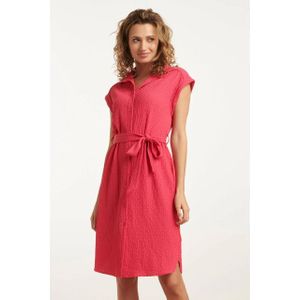 Smashed Lemon - 25118 - Crinkle Shirtjurk - Roze