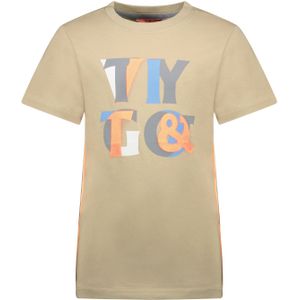 TYGO & vito Jongens t-shirt met print en tape
