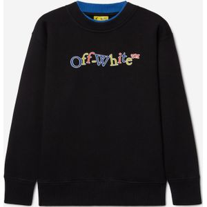 Jongens Boekenwurm Crazy Sweatshirt in Zwart