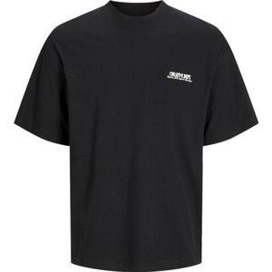 Jack & Jones jorroxbury type tee ss crew neck 12265826 black