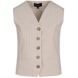 Elvira - Gilet Jody - Zand Dessin - Dames