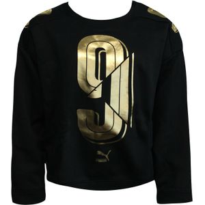 Puma - Evo Number 9 - Damestrui - Zwart - Pullover Sweatshirt