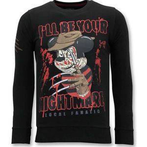 Local Fanatic Sweater freddy krueger