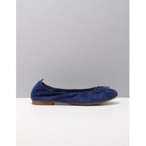 Si Ballerina's dames 2316351 bright d.blue suede