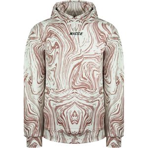 Nicce - Hoodie - Wit Roze - Lange Mouw - Model 211 1 02 02 0338