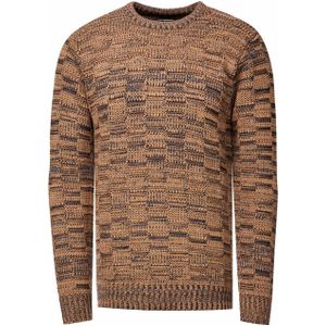 Rusty Neal - Grof Gebreide Trui - Casual Pasvorm - Ronde Hals