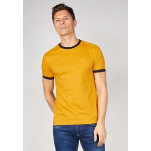 Gabbiano Heren shirt 152576 806 mustard yellow
