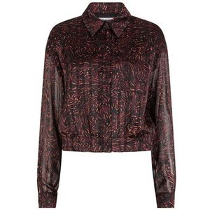 Lofty Manner - Blouse Astrid - Dames - Glitterpatroon - Regular Fit