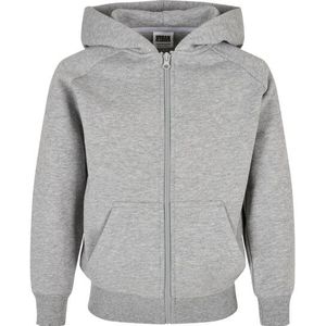 Urban Classics Jongens basic capuchon met koord en volledige rits