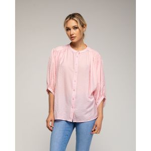 Vleermuismouw Blouse - Gestreept - Oversized