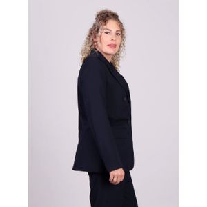 Moss Copenhagen Donker krijtstreep blazer maelynn