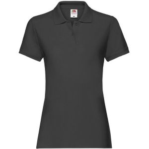 Fruit of the Loom - Dames Premium Effen Poloshirt - 100% Katoen