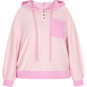 Mymo Plussize sweatshirt vrouwen roze