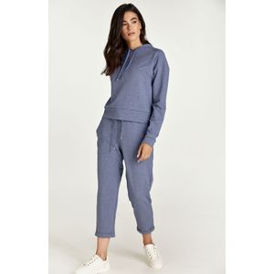 Korte Broek - Indigo - Gemêleerd - 3/4 Lange Joggingbroek