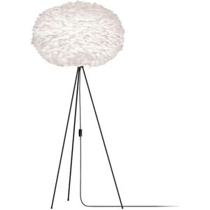 Umage Eos x-large vloerlamp white met tripod zwart Ø 75 cm