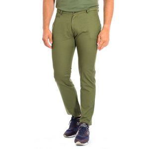 La Martina - Rechte Pijp Broek - Groen - Katoen