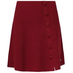 Smashed Lemon - A-lijnrok - Zwart - Gebreid