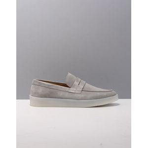 Blackstone Loafers heren l.grey suede