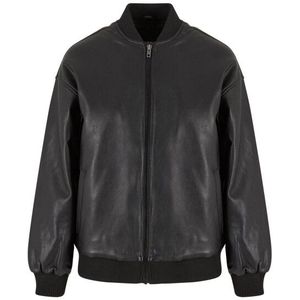 Urban Classics Dames synthetisch leren bomberjack