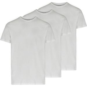 Phil & Co Ondershirt heren t-shirt ronde hals regular fit 3-pack