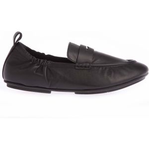 Fit Flop - Allegro - Leren Penny Loafers - Zwart