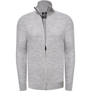 Rusty Neal - Gebreide Jas - Biker-stijl - Slim Fit