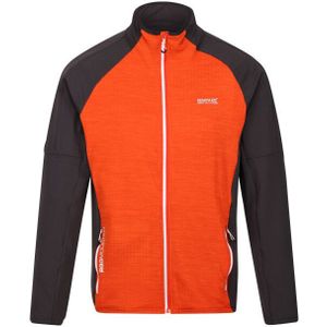 Regatta - Hepley - Fleecejack - Zwart - 96% Polyester, 4% Elastaan, Duurzaam, Vochtafvoerend