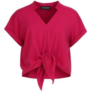 Blouse - Fuchsia - 100% Viscose Voile