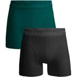 Muchachomalo Heren 2-pack boxershorts effen