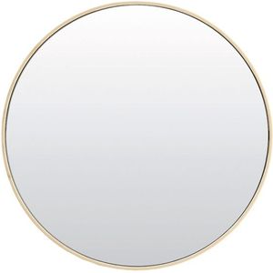 Light & Living spiegel Ø116x1,5 cm espejo glas helder+crème