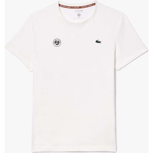 Lacoste - Sport Roland-Garros Edition - Tennis T-shirt - Wit