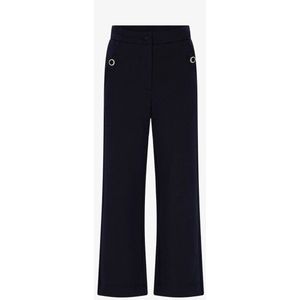 Le Chic Meisjes broek dittum wide leg in the navy