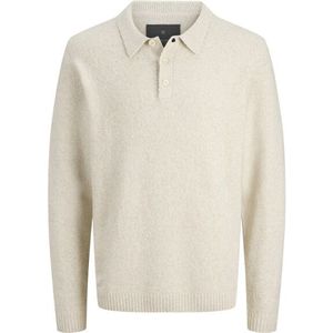Jack & Jones - Jprblamaverick Knit Pack Bf Ln 12286144 - Trui - Crème - Mannen