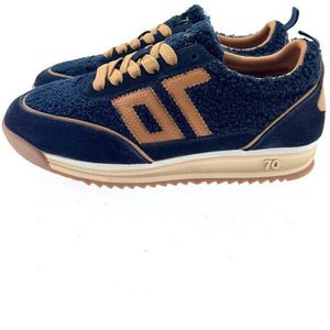 BACK 70 - Jogger FT14 - Sneakers - Blauw Bruin