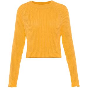 Mymo - Jumper - Geel - Pullover Trui