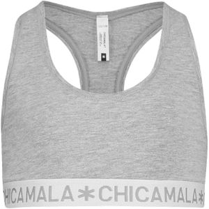 Sport BH Chicamala Girls Racer Back Solid Grey