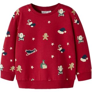 Sweatshirt - All-over print - Lange Mouwen - Ronde Hals - Regular Fit