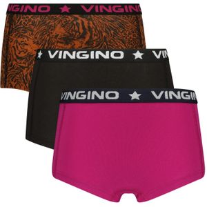 Vingino Meiden ondergoed 3-pack boxers animal deep