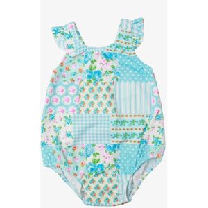 MC Saint Barth - Pinkie - Badpak - Meisjes - Bloemenprint