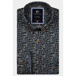 Giordano - 527034/60 - Casual Overhemd - Blauw - Lange Mouw