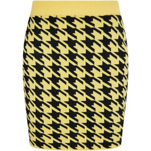 Mymo - Gebreide Rok - Geel - Dames