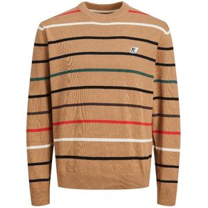 Jack & Jones Jormarco knit crew neck dessin