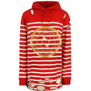 Puma - x Balmain - Hoodie - Rood Wit - Dames