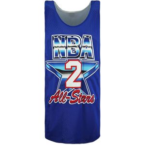 Mitchell & Ness - Charlotte Hornets - Heren Mesh Vest - Omkeerbaar