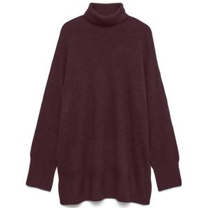 Vero Moda - Vmaquarius Ls Rollneck - Trui - Winetasting - Dames