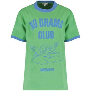 Harper & Yve - T-shirt - Donker Groen - AW25Y304