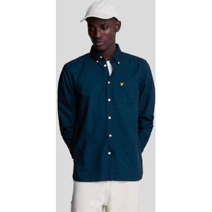 Lyle And Scott - Oxford Shirt - Navy - Longsleeves