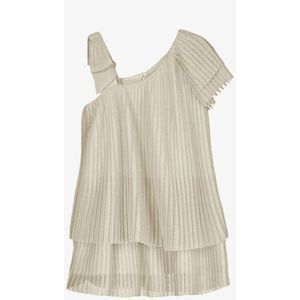 Mayoral - Jurk - Mint - Meisjes - Plisse en Ruches